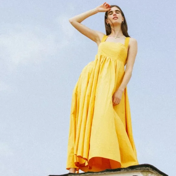 Urban Outfitters Yellow Maxi Dress - Picture 2 of 13